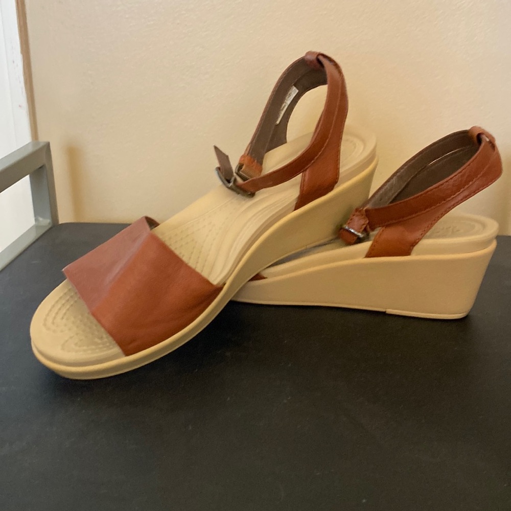 CROC sandals.